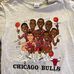 Vintage Chicago Bulls 90’s era t-shirt.